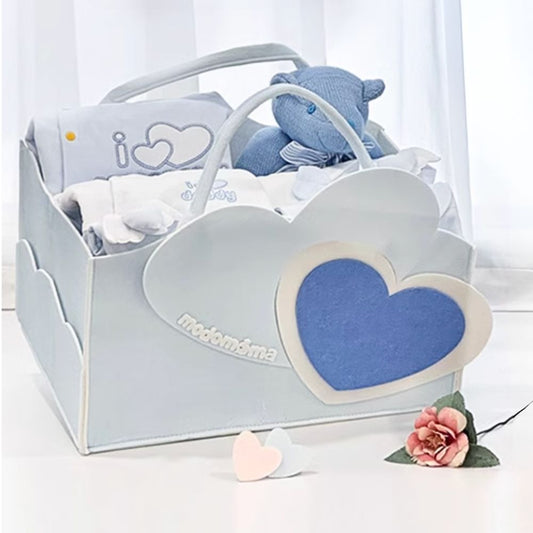 Little Blue Love Boy Baby Hamper Newborn Gift Bag 3-6 Months