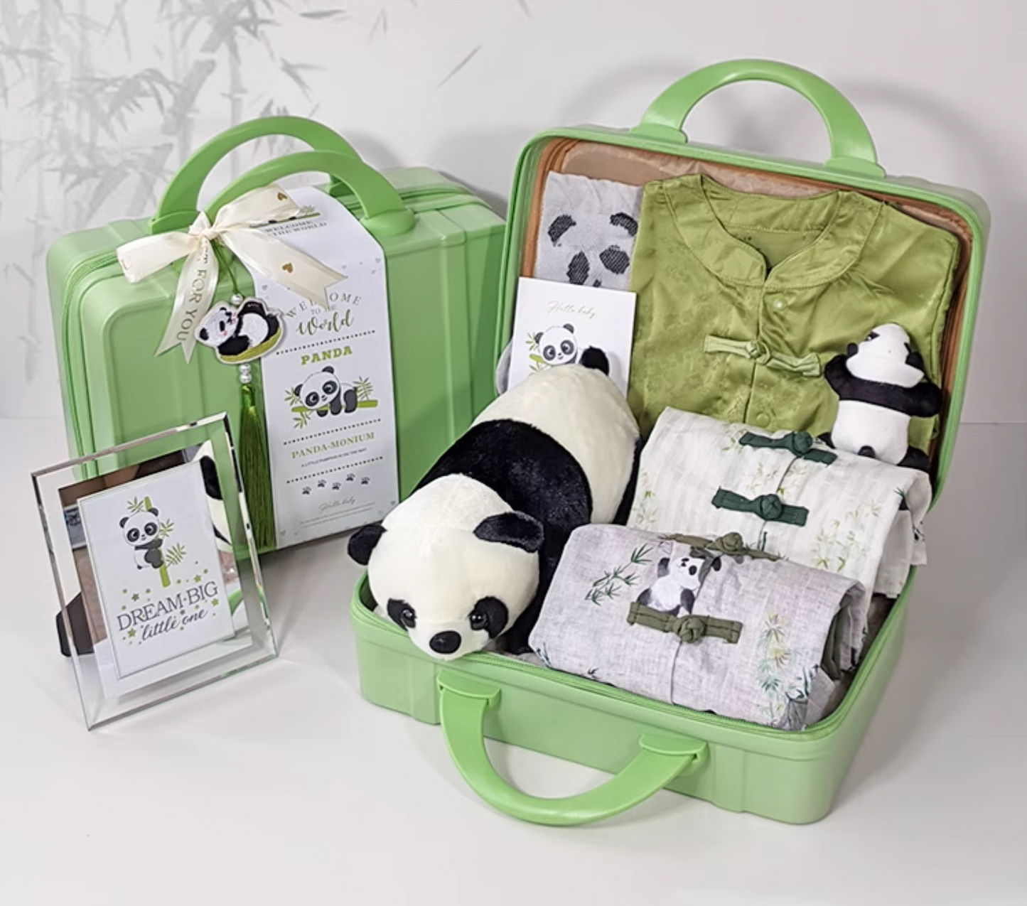 Little Panda Explorer Baby Boy Gift Luggage Set 3-6 Months