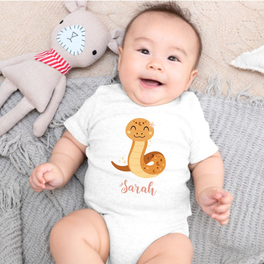 Little Boa Personalized Baby Romper