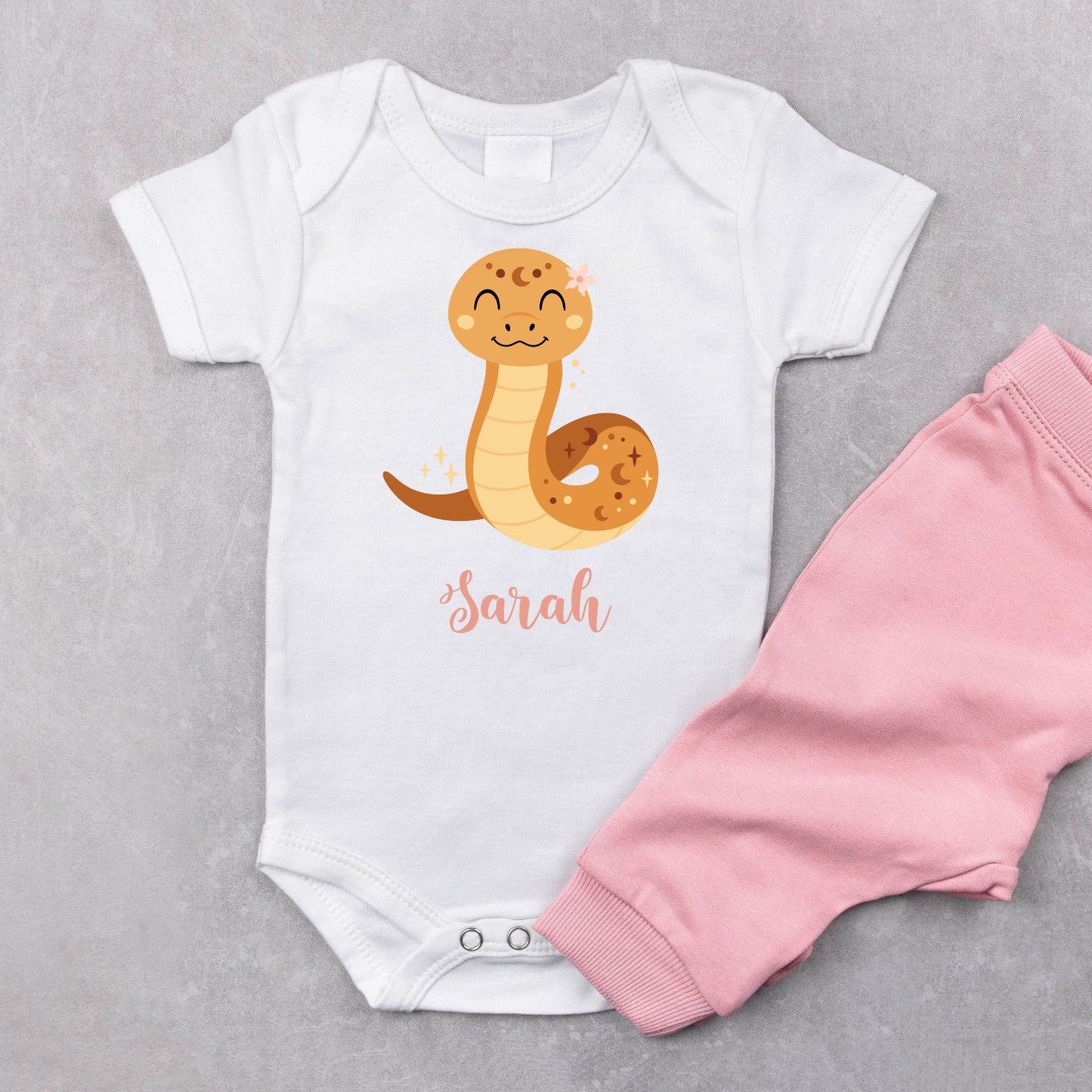 Little Boa Personalized Baby Romper