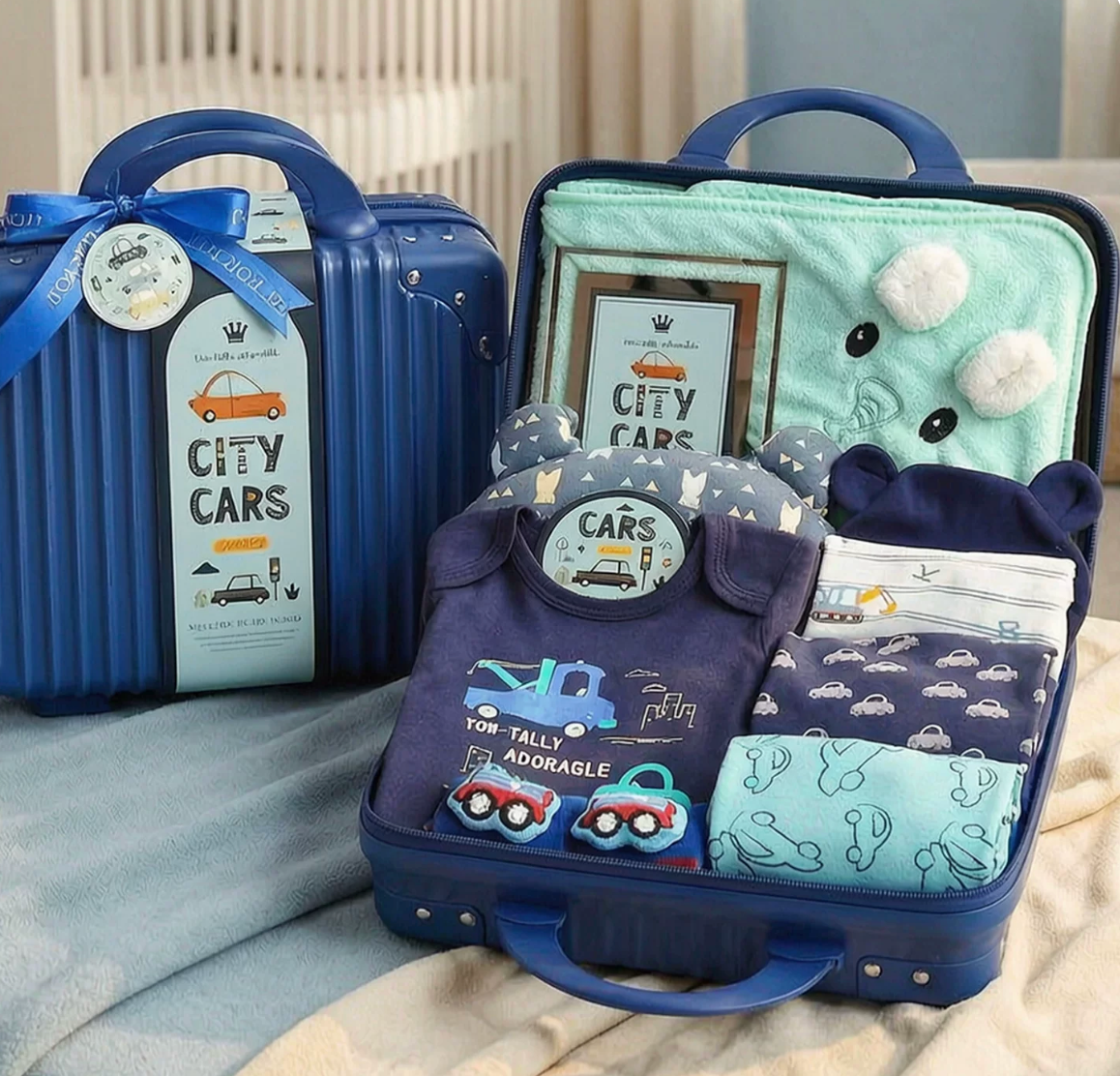 Little Cruiser Baby Gift Luggage Set 3-6 months