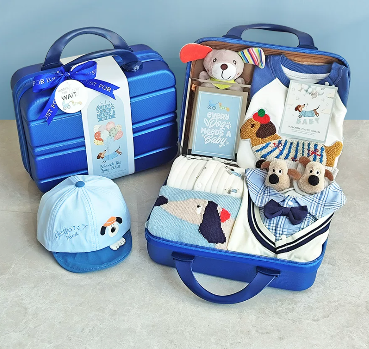 Little Pup Baby Gift Luggage Set 6-12 months