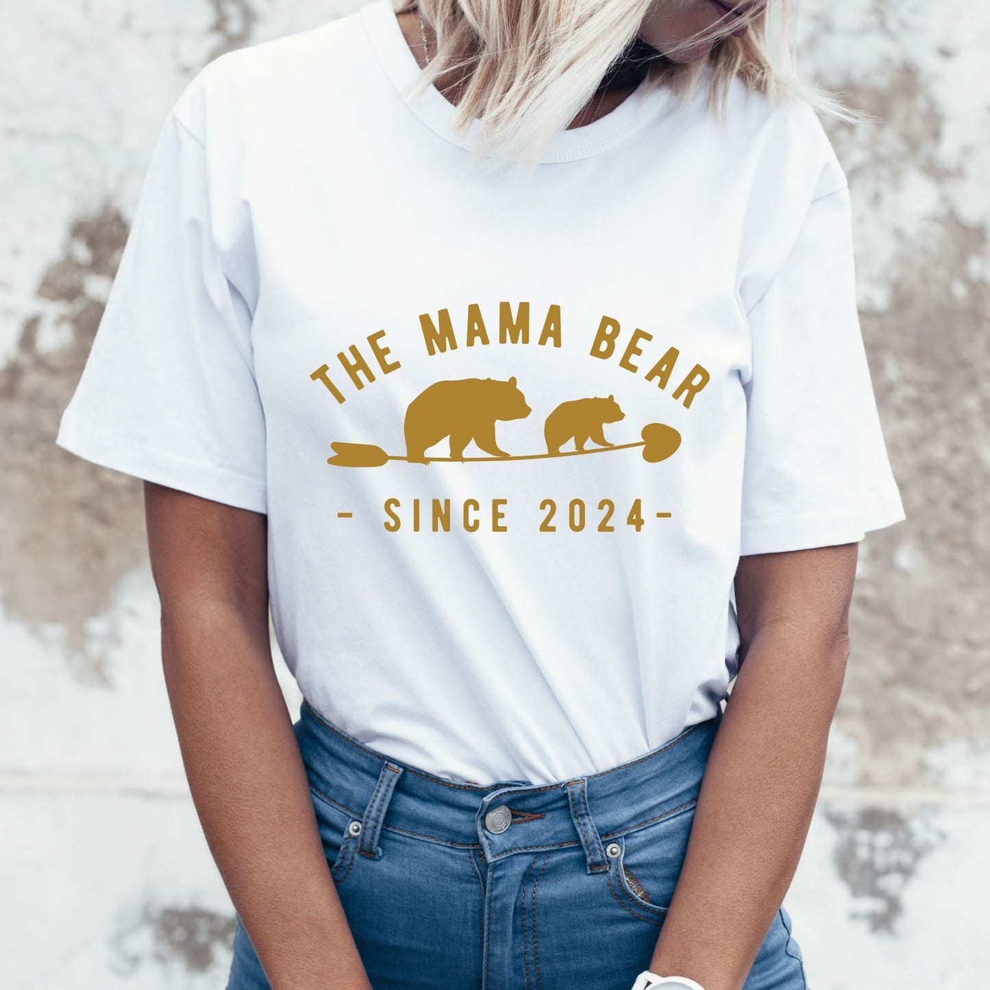 Mama Bear Est. 2024 Mommy Shirt