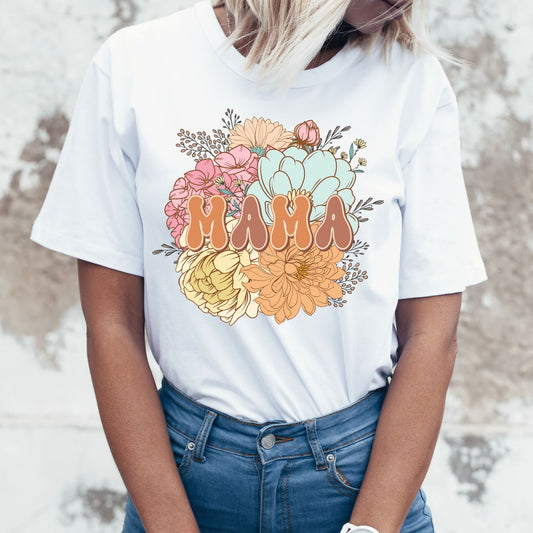 Mama in Bloom - Mom T-Shirt