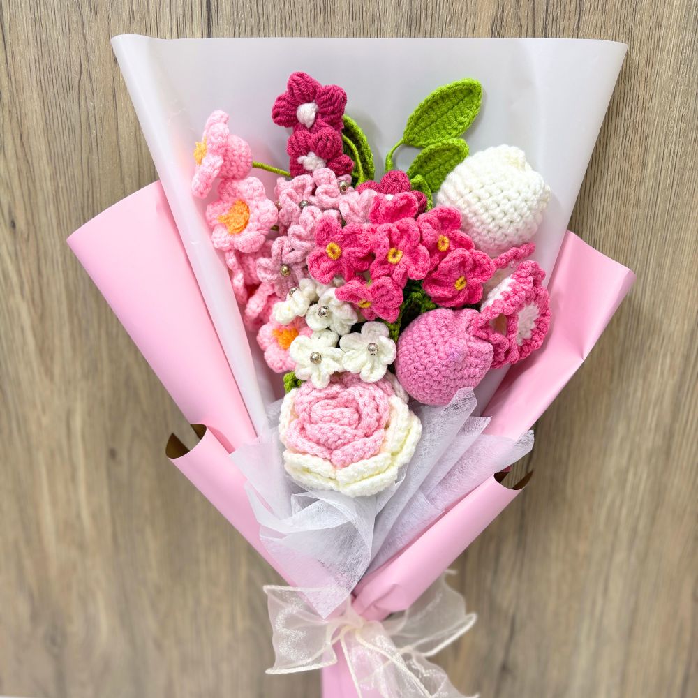 Miffy Crochet Flower Bouquet 🌹🌹🌹