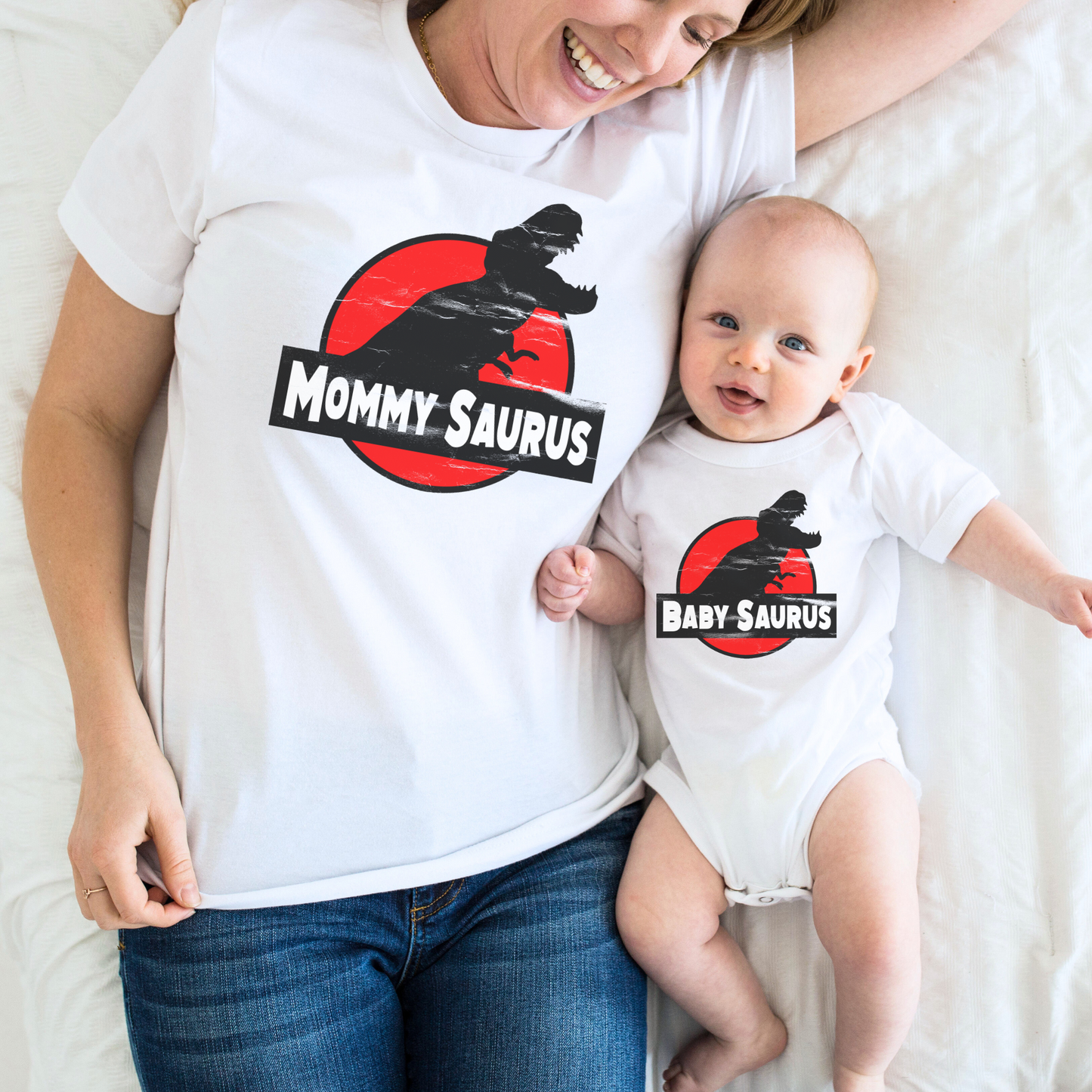 Mommy & Baby Saurus - Mommy and Me Outfits