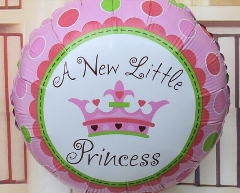 A New Little Princess Helium Balloon - 18 inches