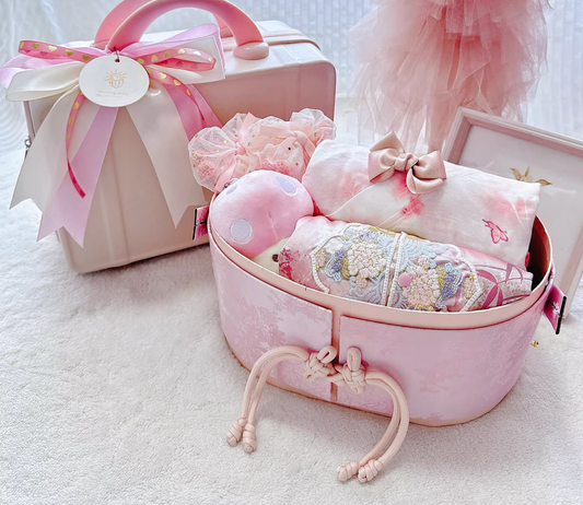 Oriental Chic Baby Girl Gift Set 3-6 Months