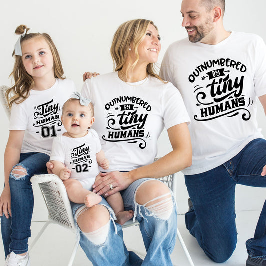 Matching Family Tees: Tiny Humans Edition