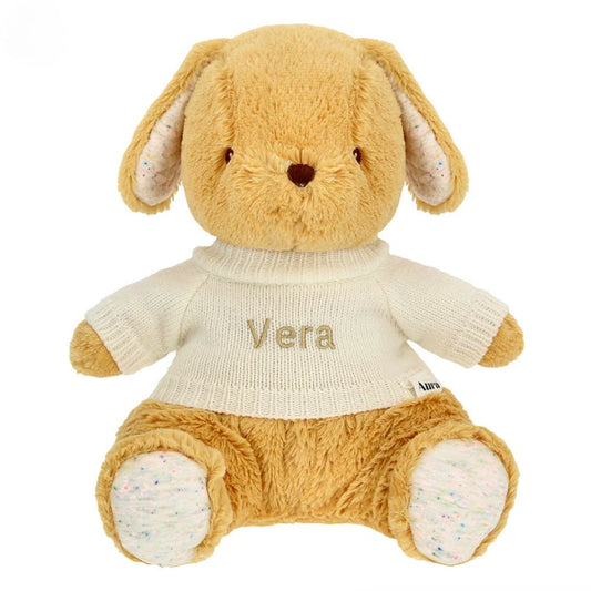 Personalized Name Embroidery Baby Gund Snuggly Puppy Soft Toy - 12.5 inches