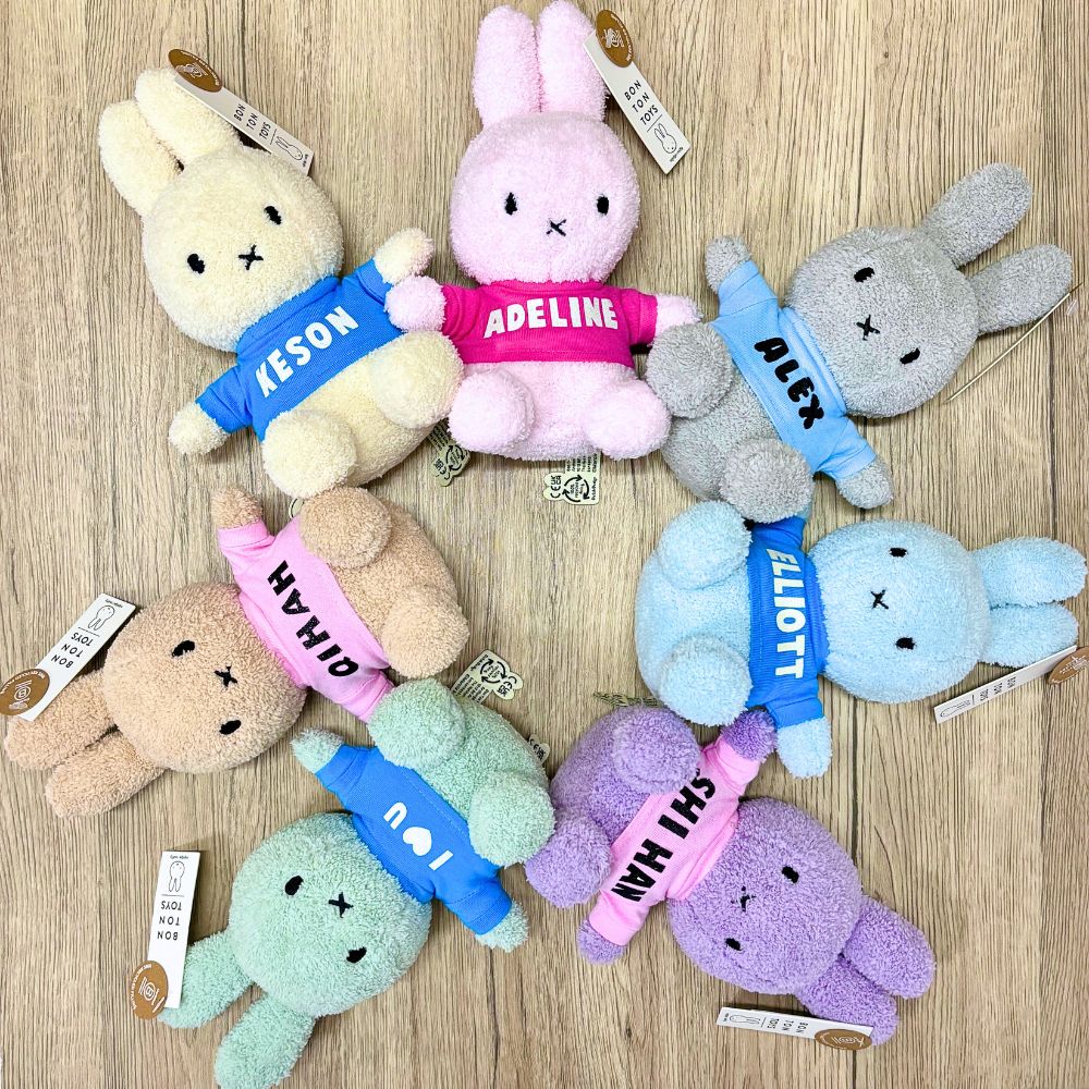 Customized Nijntje Miffy Bunny Soft Toy (23cm, 8 Colors)