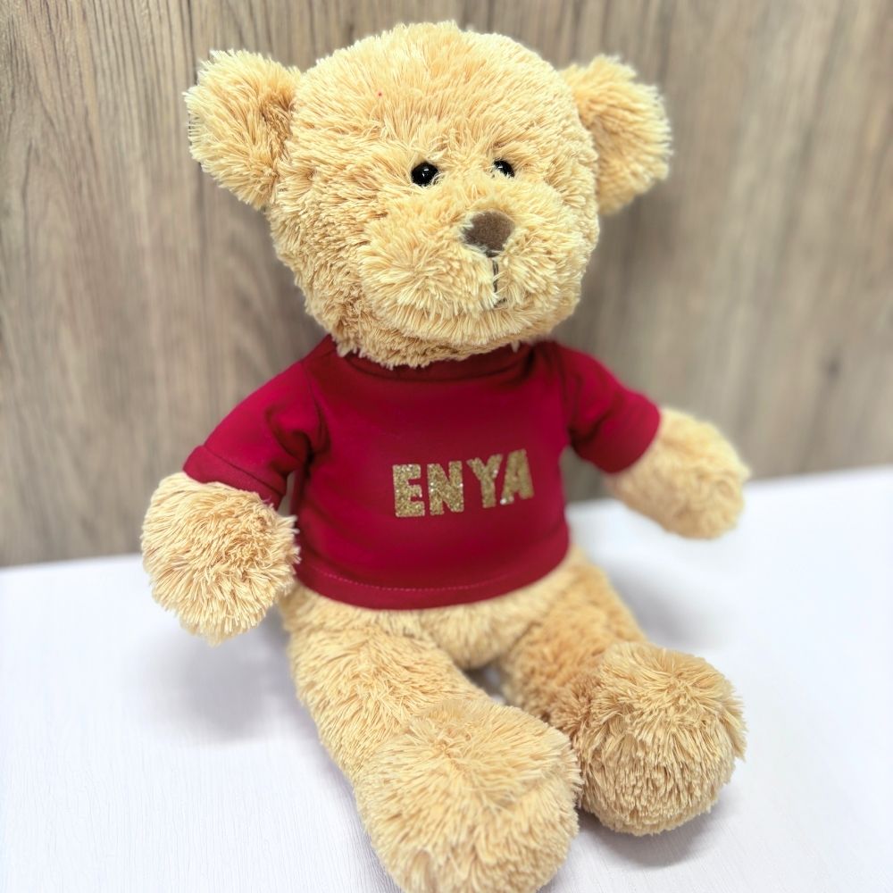 Personalized Teddy Bear Plush (12.5")