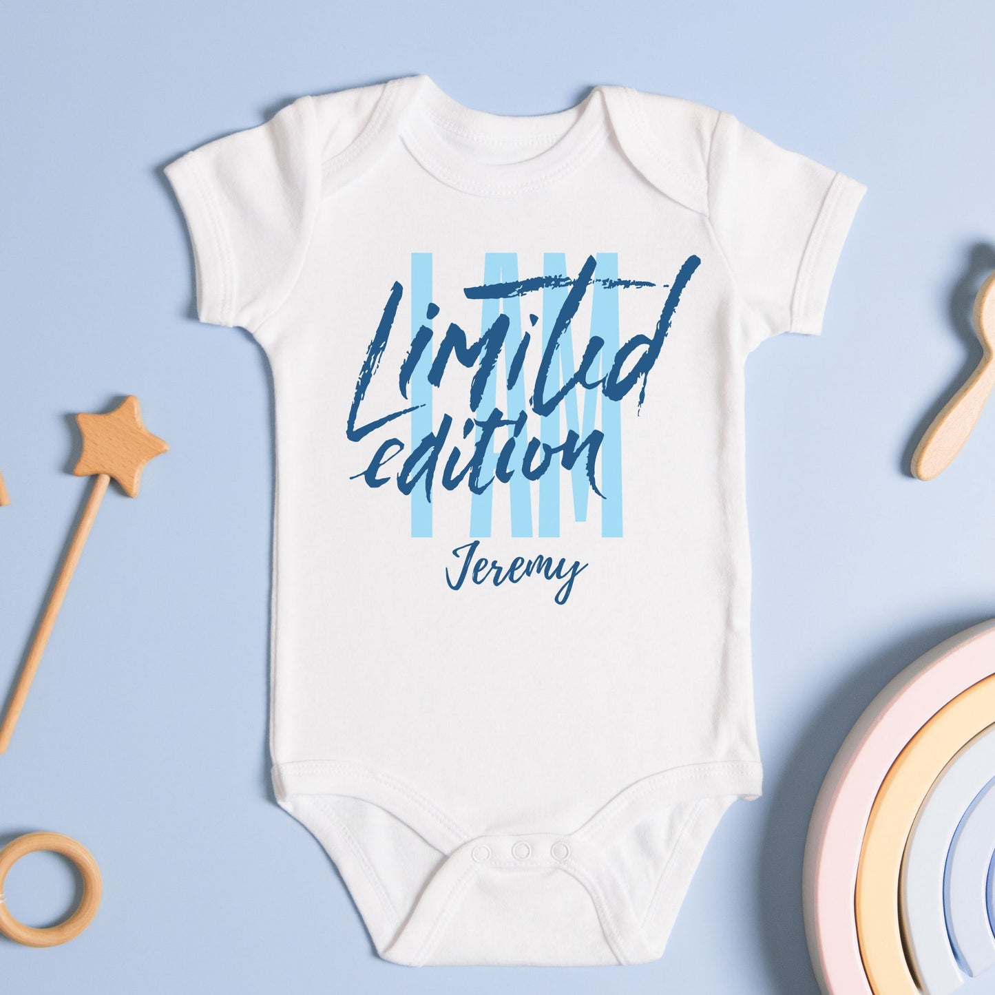 Personalized Name "Limited Edition" Baby Romper