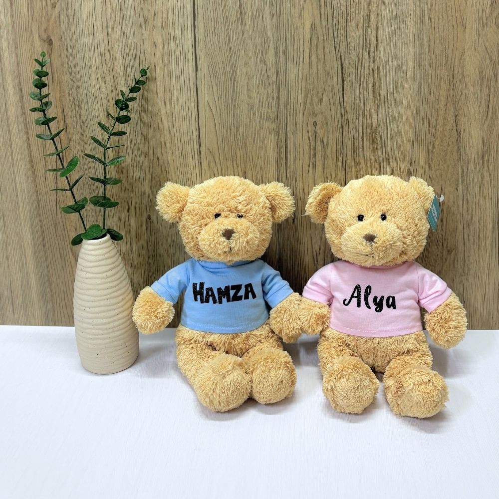 Personalized Teddy Bear Plush (12.5")