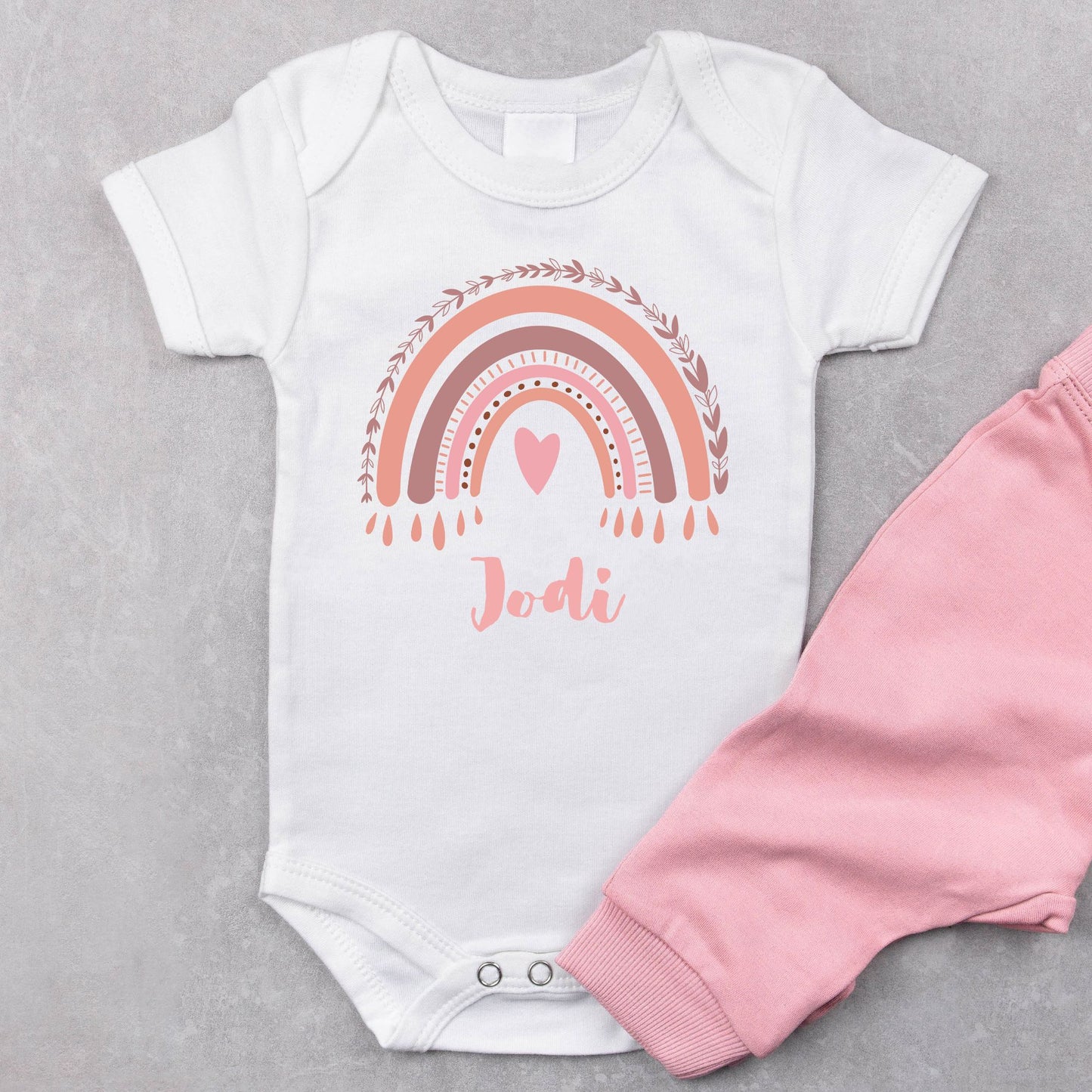 Personalized "Mystical Rainbow" Baby Romper