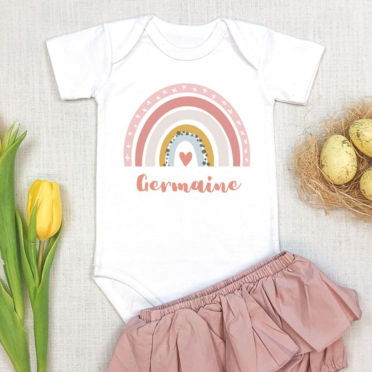 Personalized "Sweet Rainbow" Baby Romper