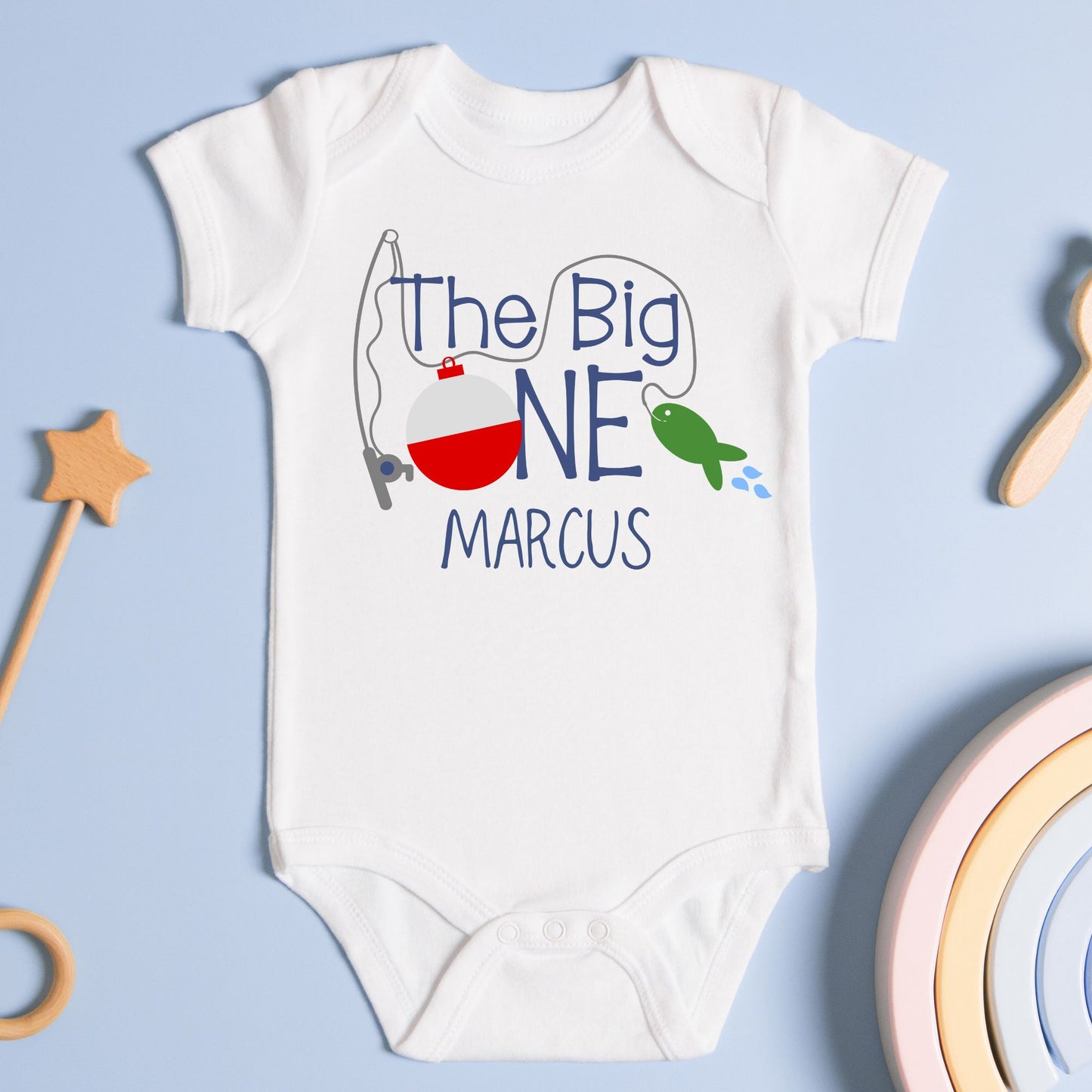 Personalized "The Big One" Birthday Baby Romper