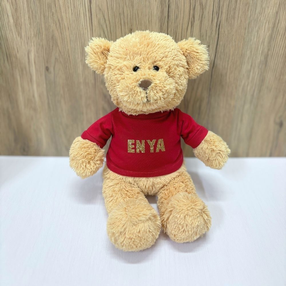 Personalized Teddy Bear Plush (12.5")