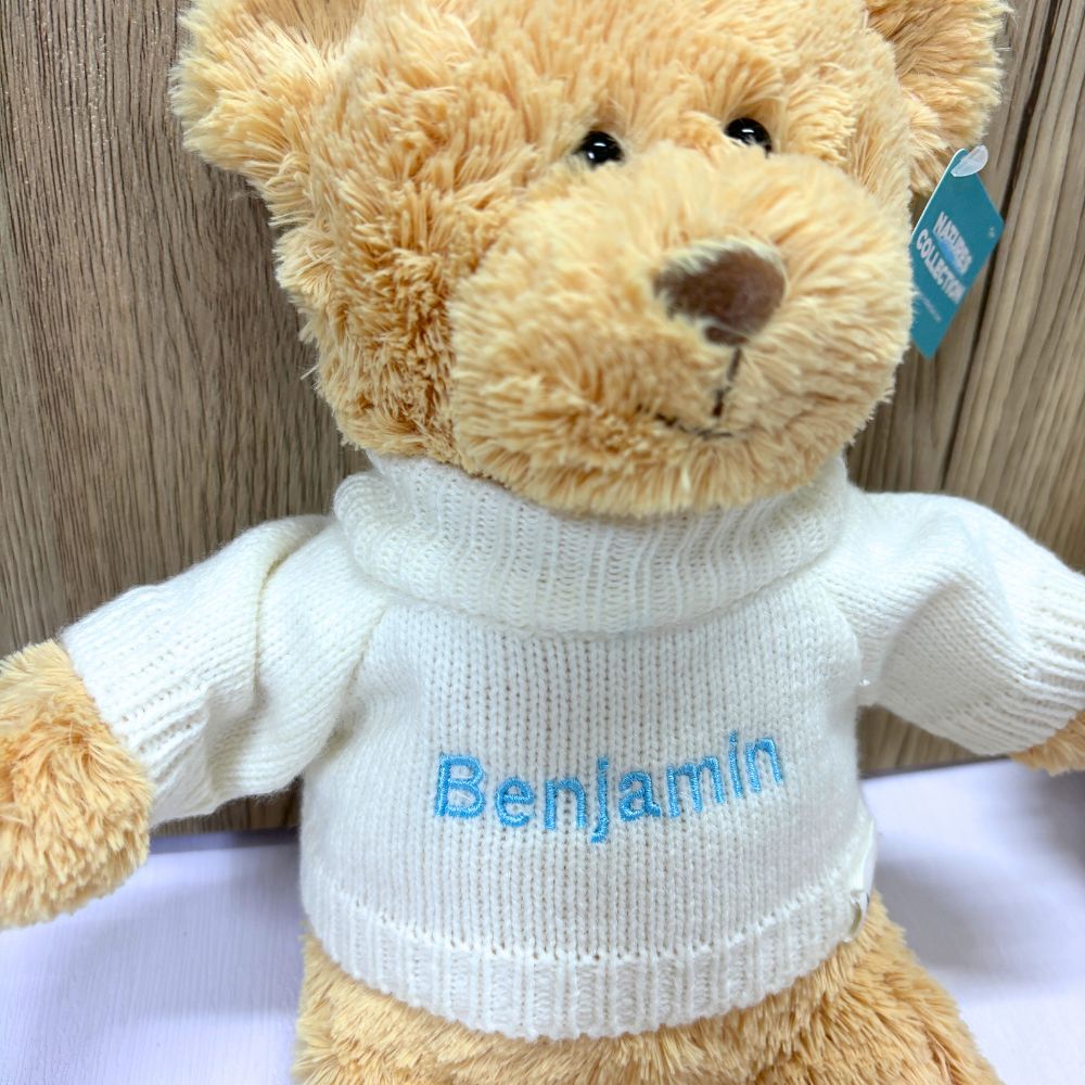 Personalized teddy bear soft toy