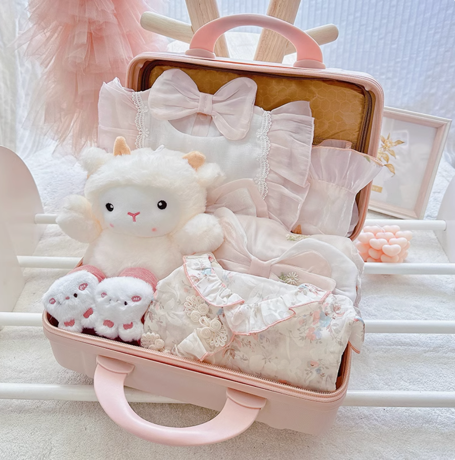 Charming Baby Girl Luggage Gift Set 6-12 Months