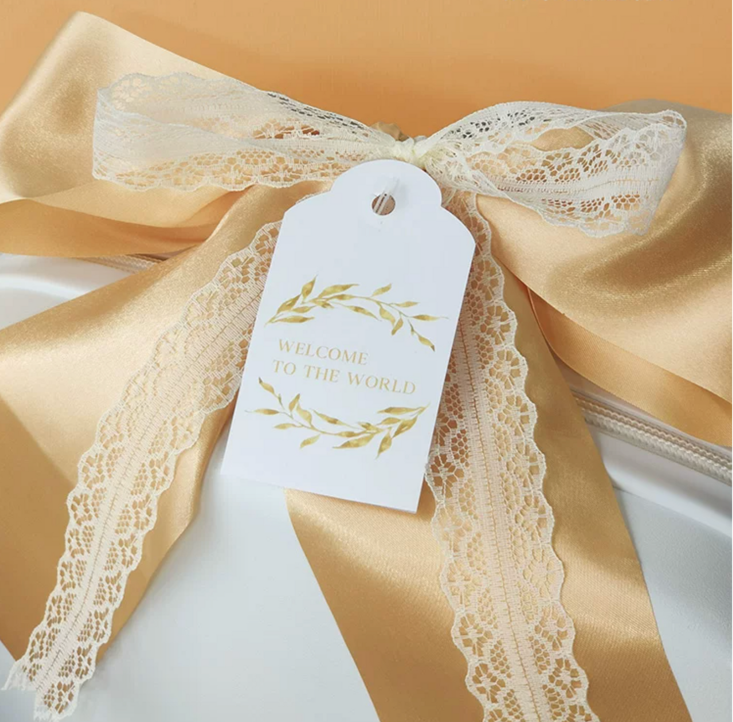 Pretty Yellow Girl Baby Gift Set Luggage 0-3 Months