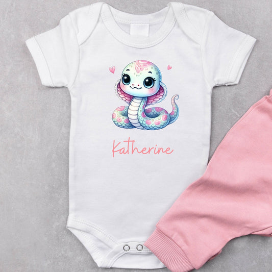 Princess Cobra: Personalized Baby Romper