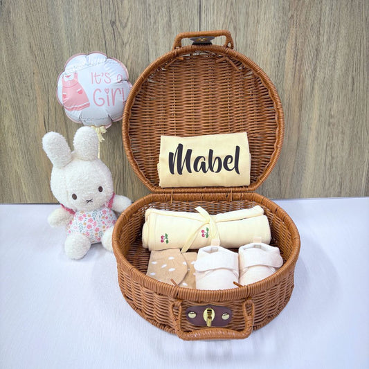 Snuggles and Giggles - Miffy Personalized Baby Gift Basket