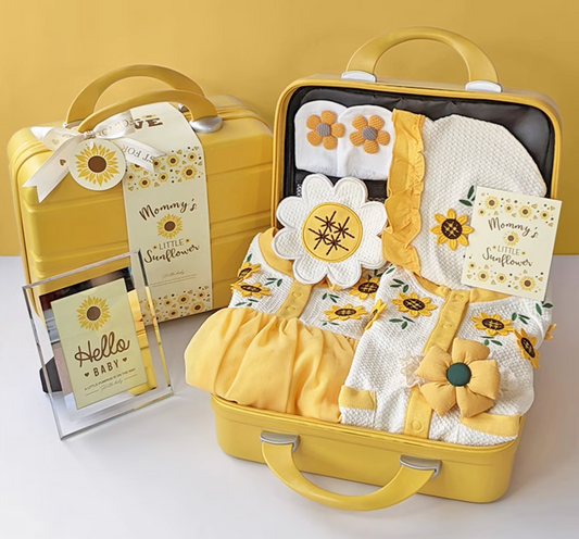 Sunshine Snuggles Baby Girl Gift Set 0-3 Months