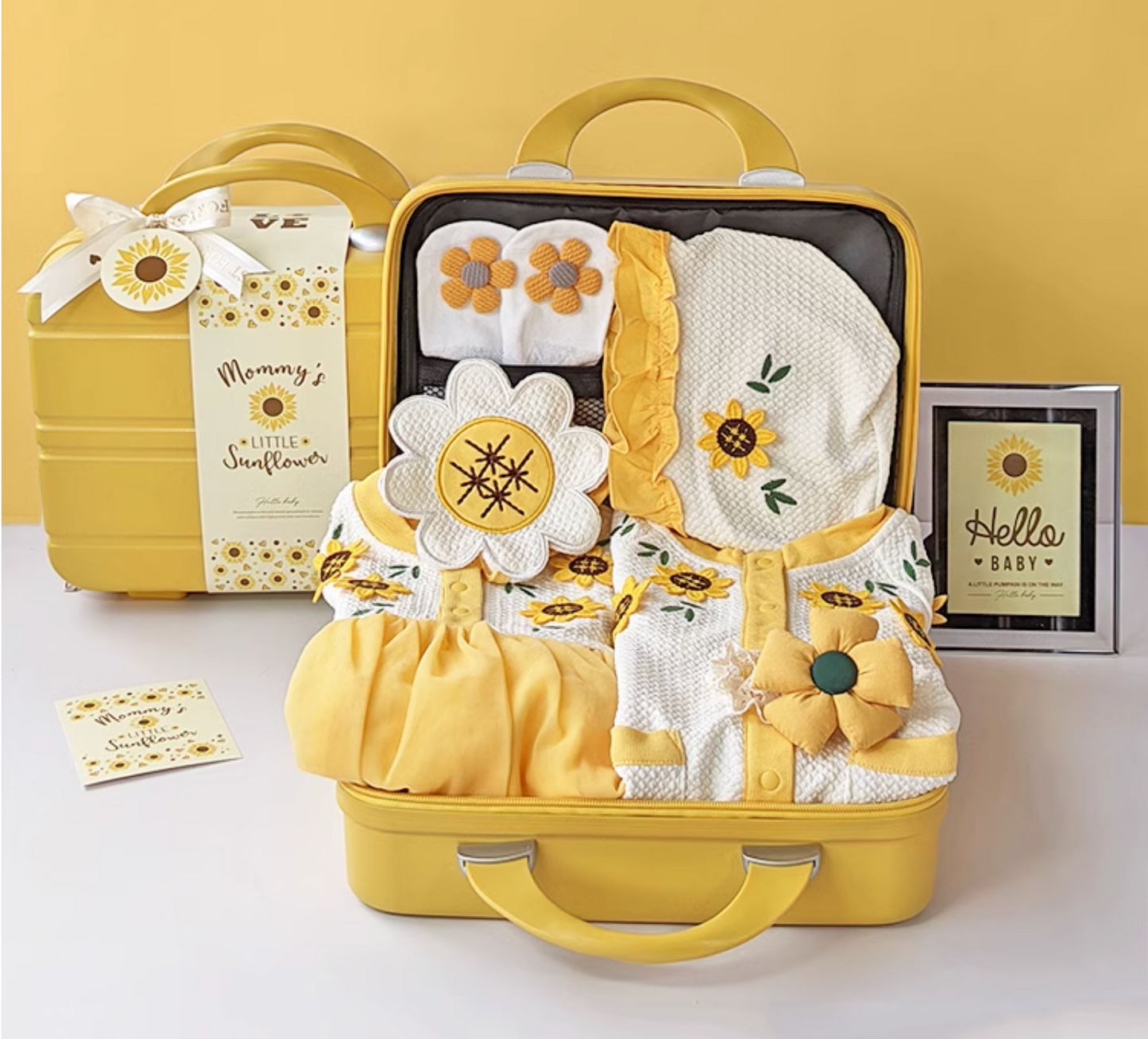 Sunshine Snuggles Baby Girl Gift Set 0-3 Months