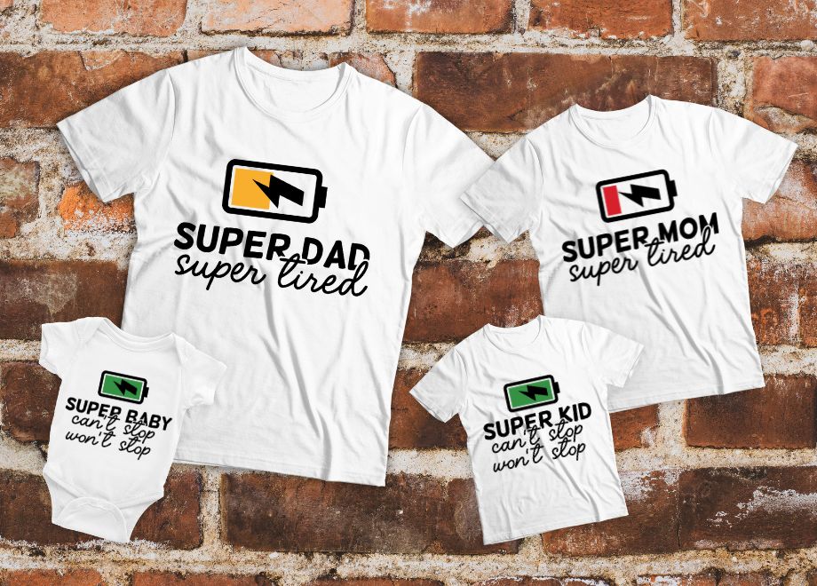 Super Family Tee Shirt Collection