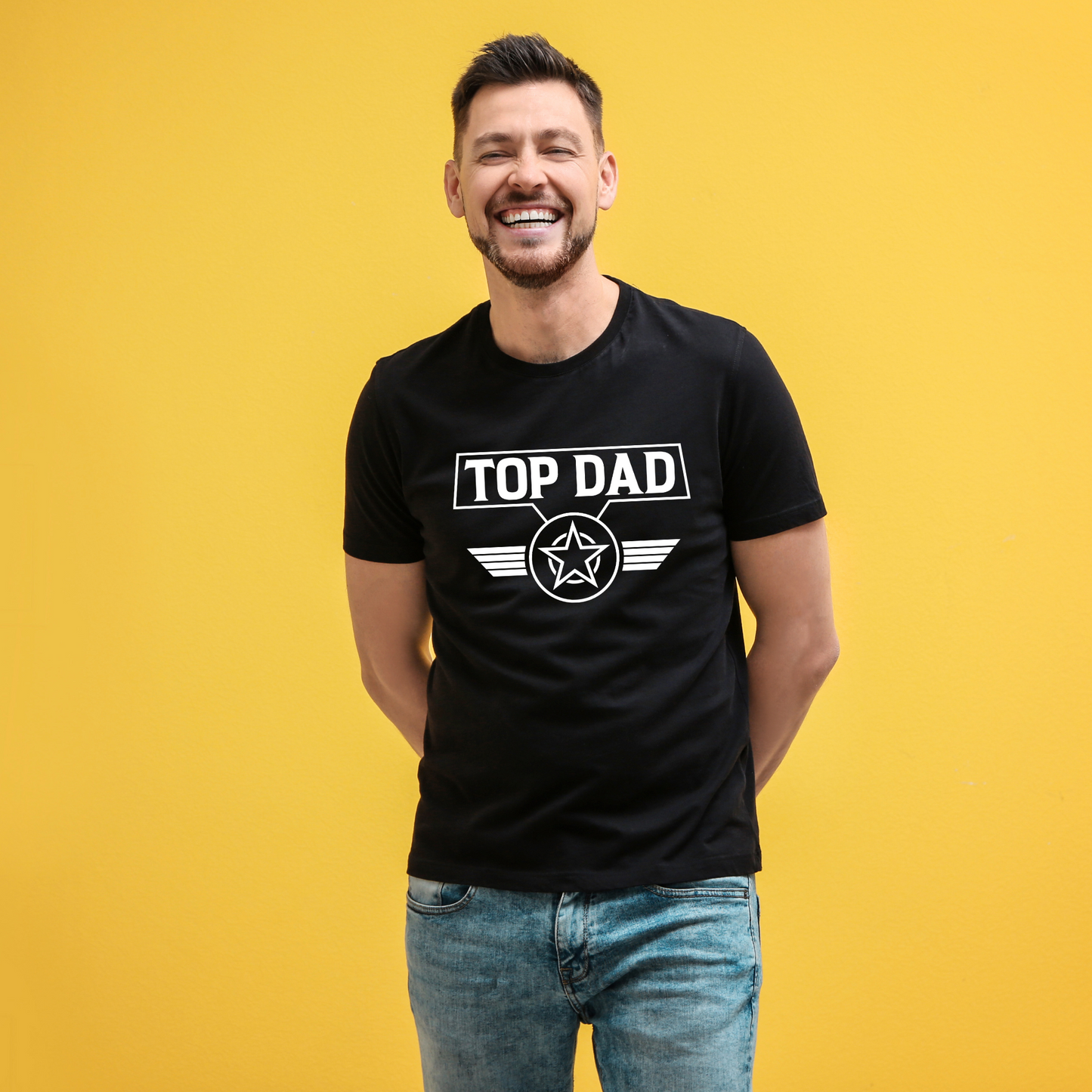 'Top Dad' Funny Dad T Shirt