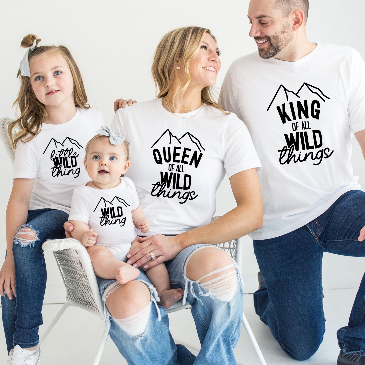 Wild Things: Matching Family Tees for Your Crew