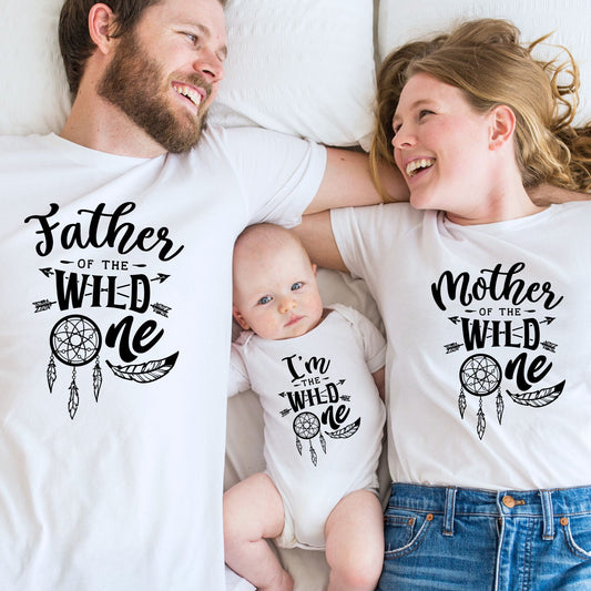 Wild One! Matching Family Tees