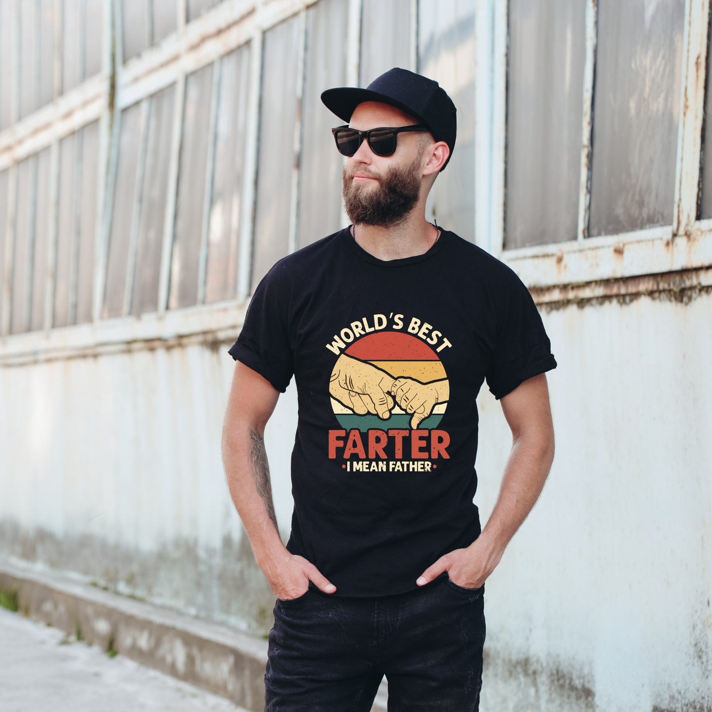 "World's Best Farter" Funny Dad Shirt