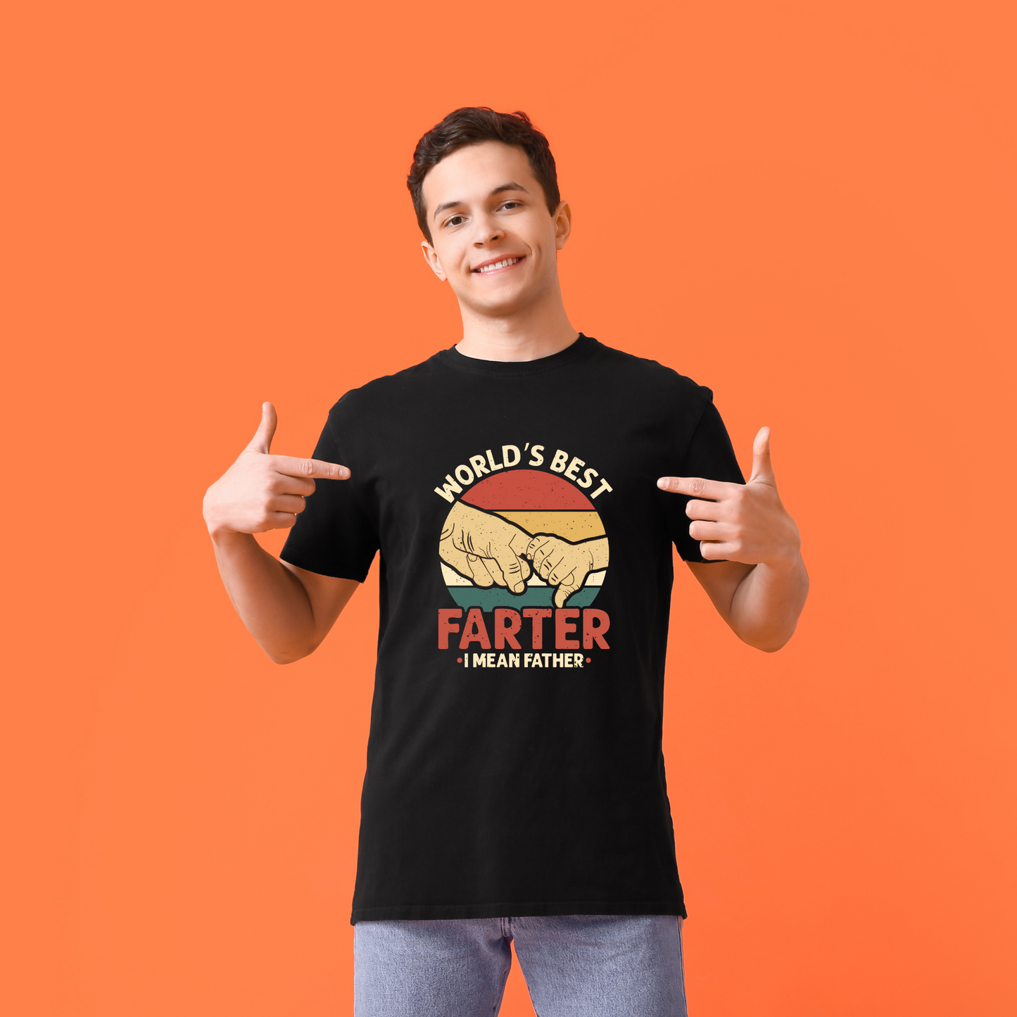 "World's Best Farter" Funny Dad Shirt