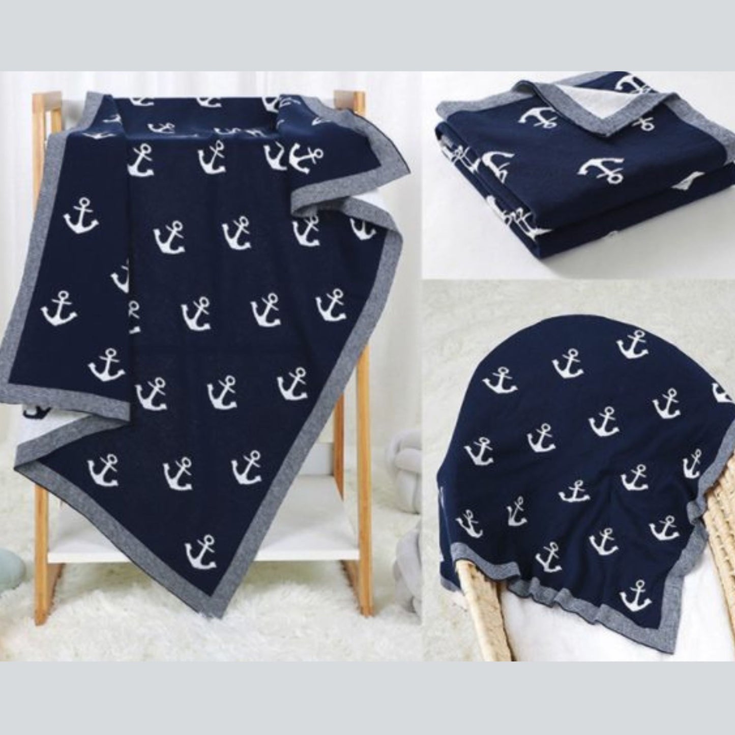 Ahoy Sailor Boy Baby Gift Luggage Set 0-3 months