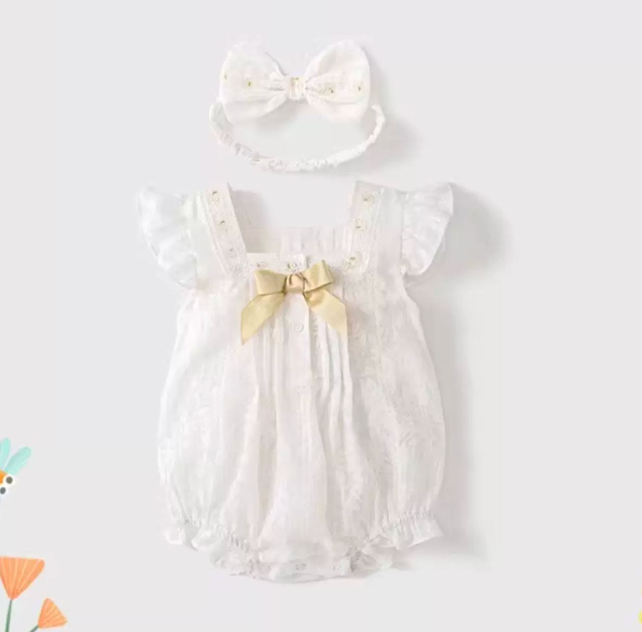 Golden Beginnings Baby Girl Luggage Bag - Best Baby Gift Singapore (6-12 Months)
