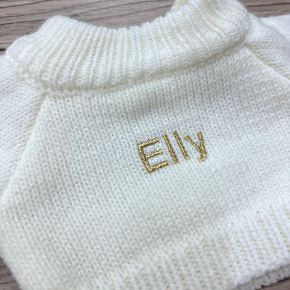 Custom embroidery sweater