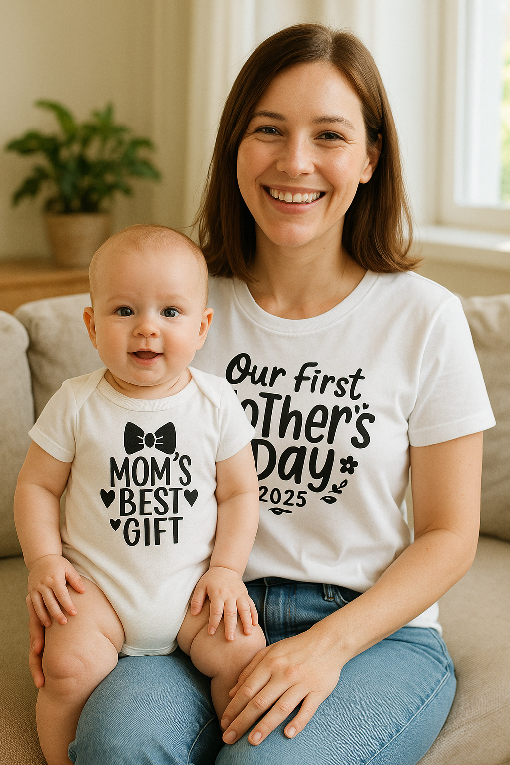 Our First Mother’s Day - Matching Mom and Baby Set (2025 Edition)