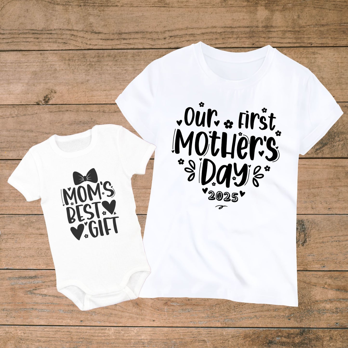 Our First Mother’s Day - Matching Mom and Baby Set (2025 Edition)