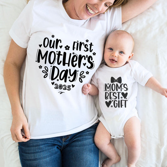 Our First Mother’s Day - Matching Mom and Baby Set (2025 Edition)